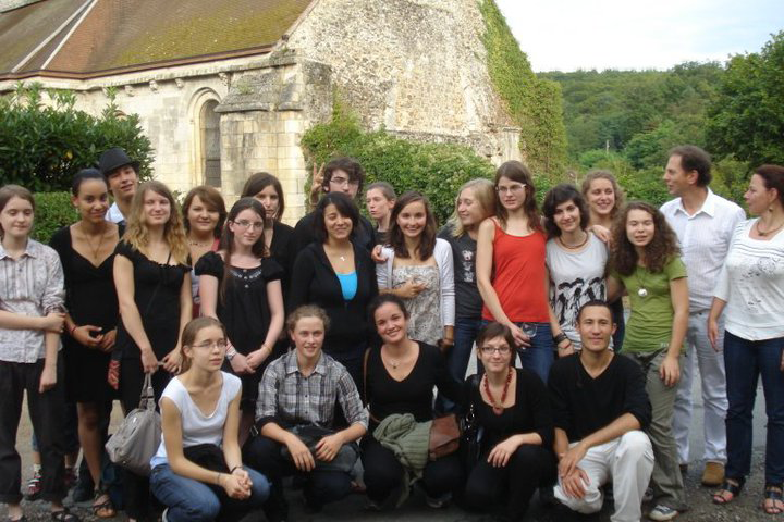 Août 2010 Academie d'été Gargilesse avec Pierre Aram Nazarian, flûte