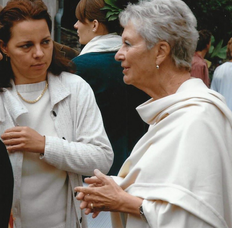 Août 2005 avec Marie Claire Jamet