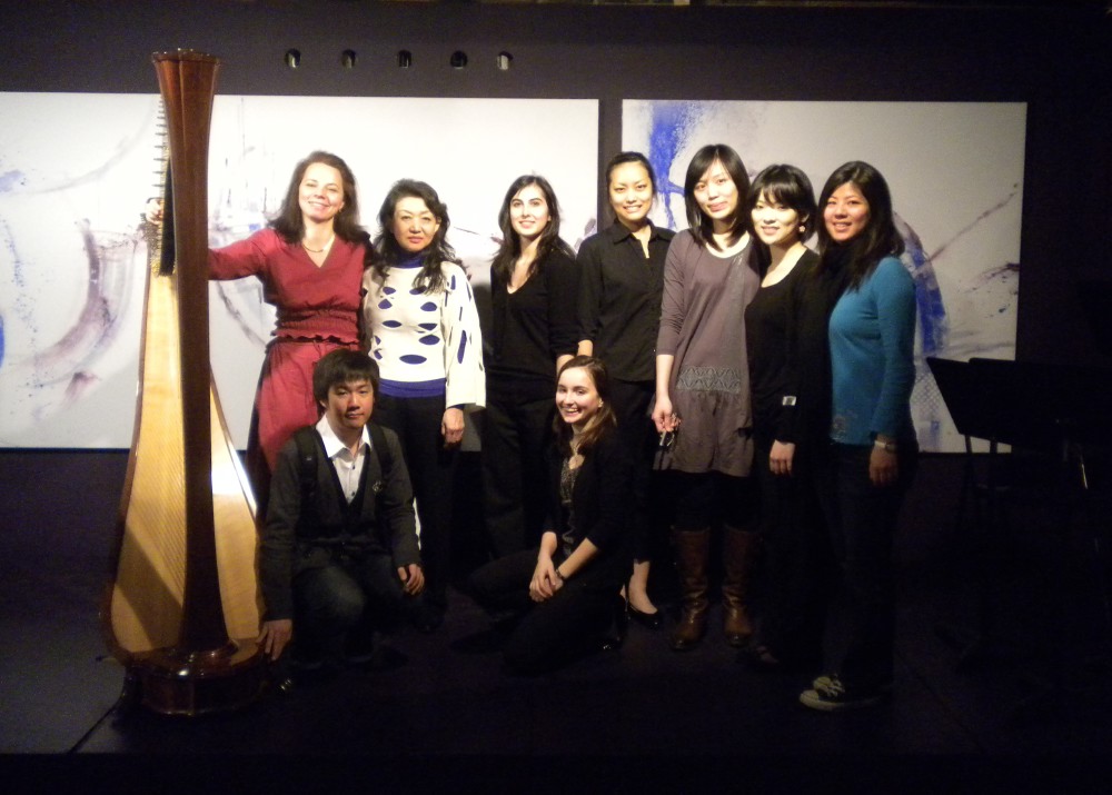 Avril 2010 Concert musique contemporaine japonaise autour d'Ayako Shinozaki