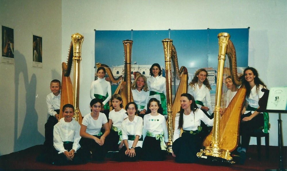 octobre 2000 Journées de la harpe Ensemble Erik Satie